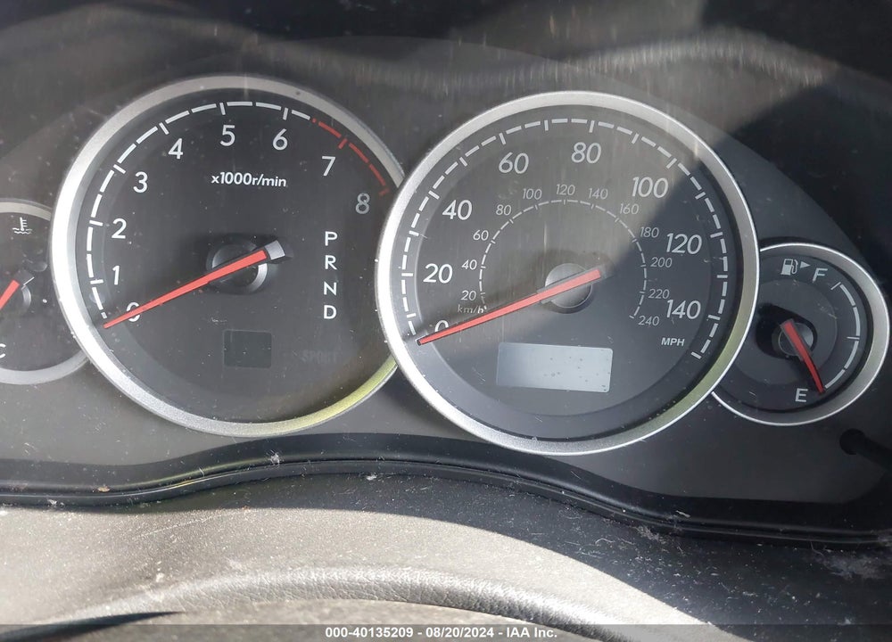 2006 SUBARU LEGACY 2.5I VIN: 4S3BL626367212654