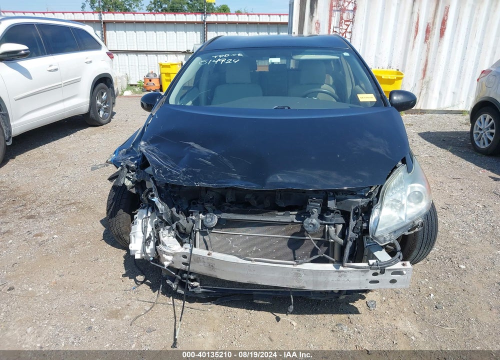 2010 TOYOTA PRIUS III VIN: JTDKN3DU9A0107929