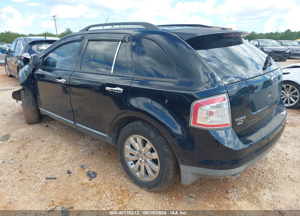 2007 FORD EDGE SEL PLUS VIN: 2FMDK49C57BB23894