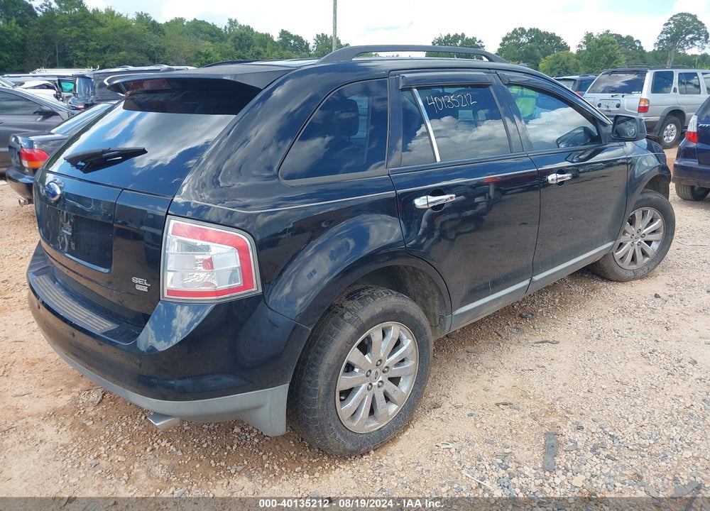 2007 FORD EDGE SEL PLUS VIN: 2FMDK49C57BB23894