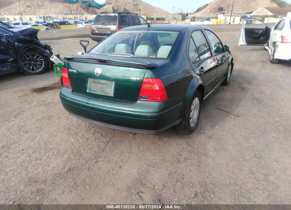 2001 VOLKSWAGEN JETTA GLS 1.8L TURBO VIN: 3VWSC29M91M004478