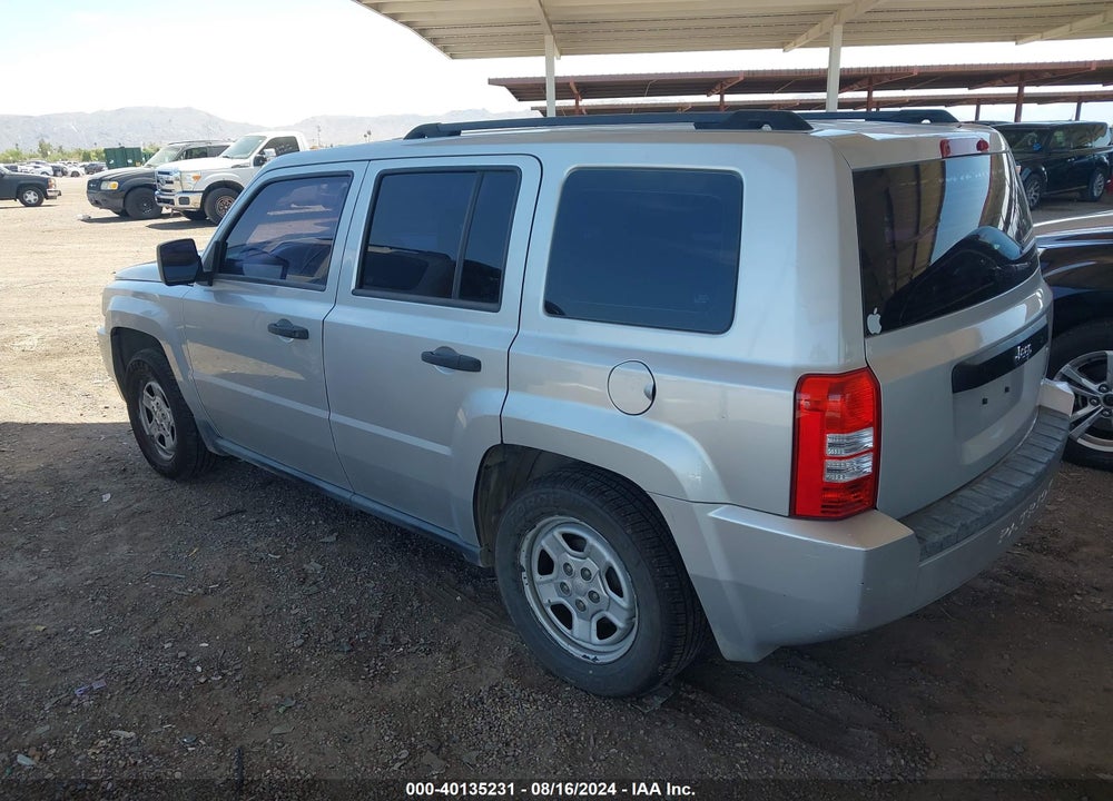 2009 JEEP PATRIOT SPORT VIN: 1J4FT28A69D155534