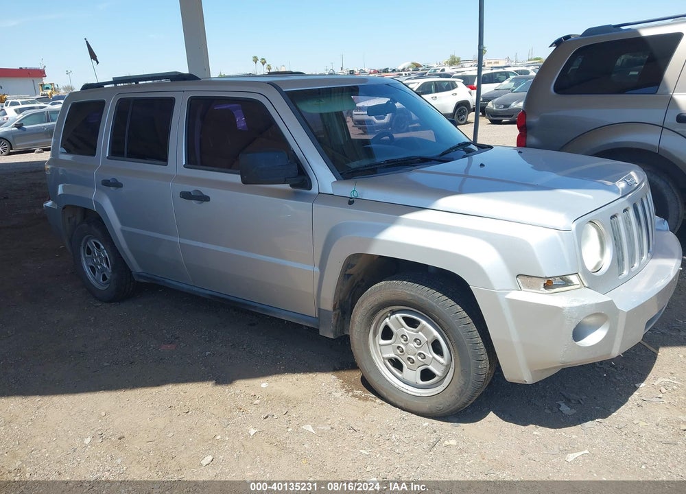2009 JEEP PATRIOT SPORT VIN: 1J4FT28A69D155534