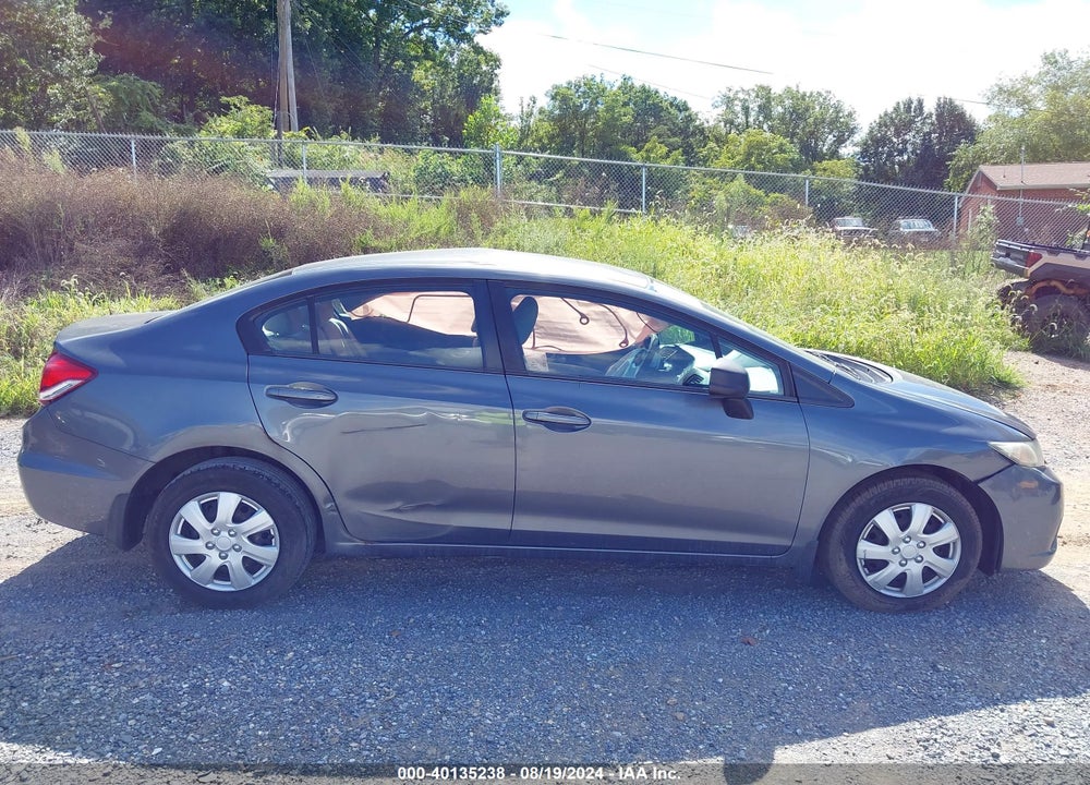 2013 HONDA CIVIC LX VIN: 19XFB2F53DE239252