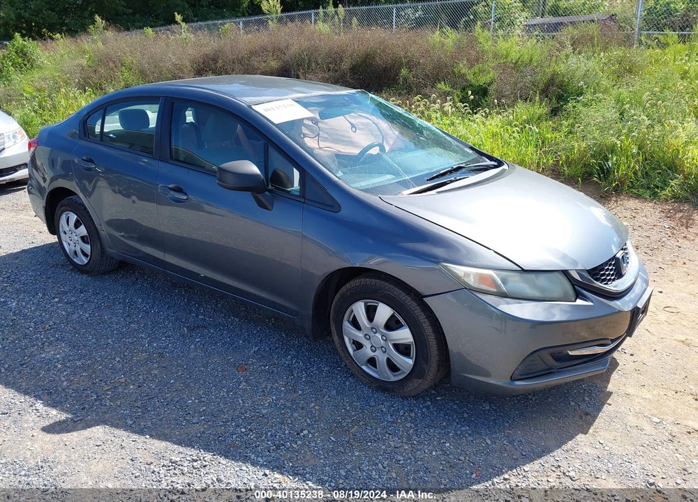 2013 HONDA CIVIC LX VIN: 19XFB2F53DE239252