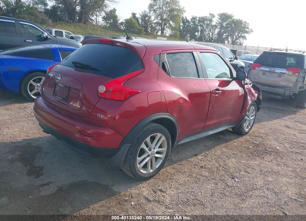 2011 NISSAN JUKE SV VIN: JN8AF5MR8BT003095