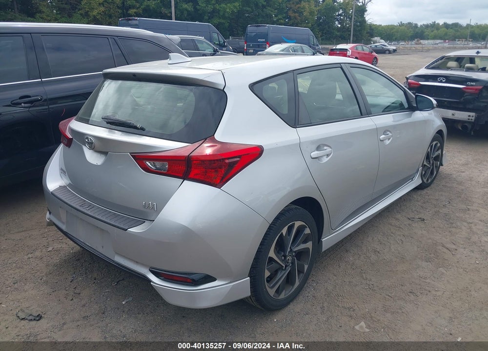 2017 TOYOTA COROLLA IM VIN: JTNKARJE5HJ535542