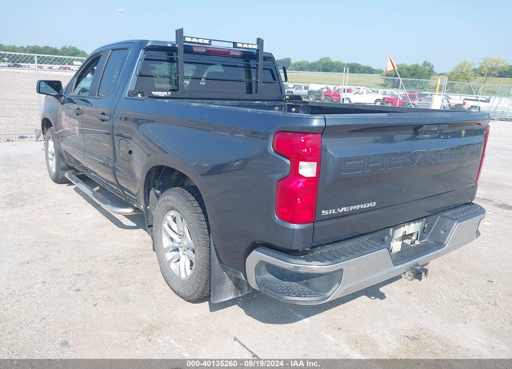 2020 CHEVROLET SILVERADO 1500 4WD DOUBLE CAB STANDARD BED WT VIN: 1GCRYAEF6LZ195170