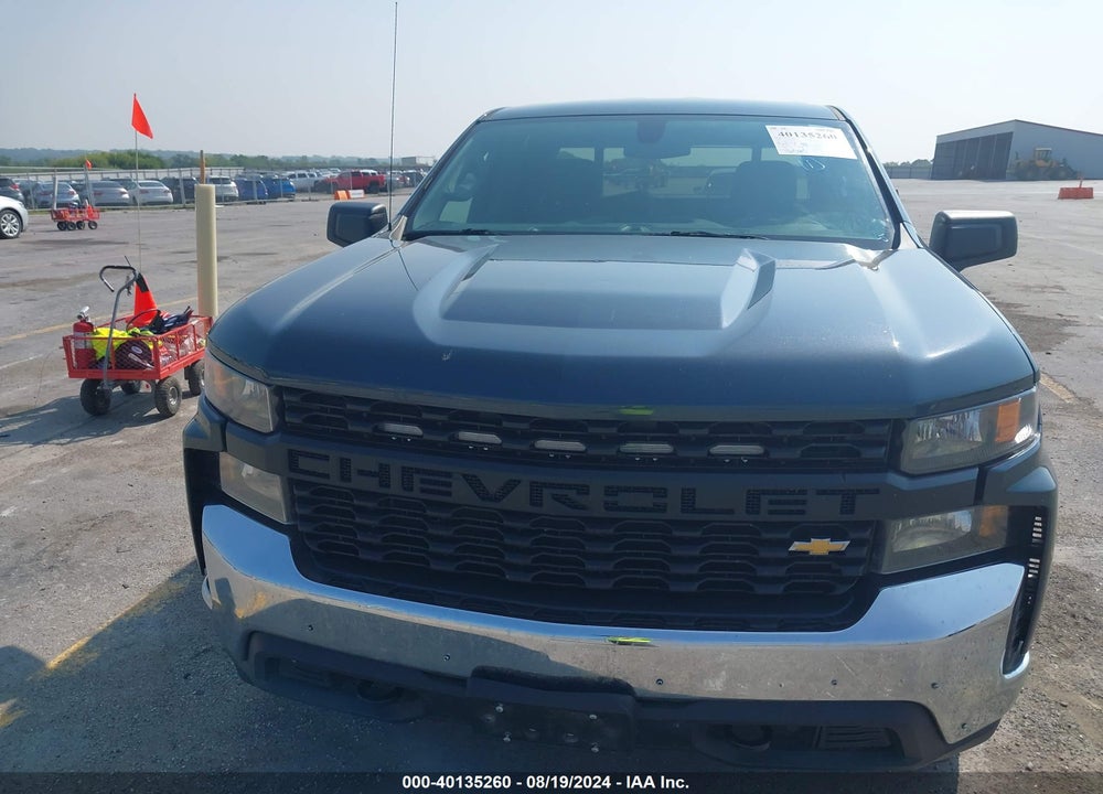 2020 CHEVROLET SILVERADO 1500 4WD DOUBLE CAB STANDARD BED WT VIN: 1GCRYAEF6LZ195170