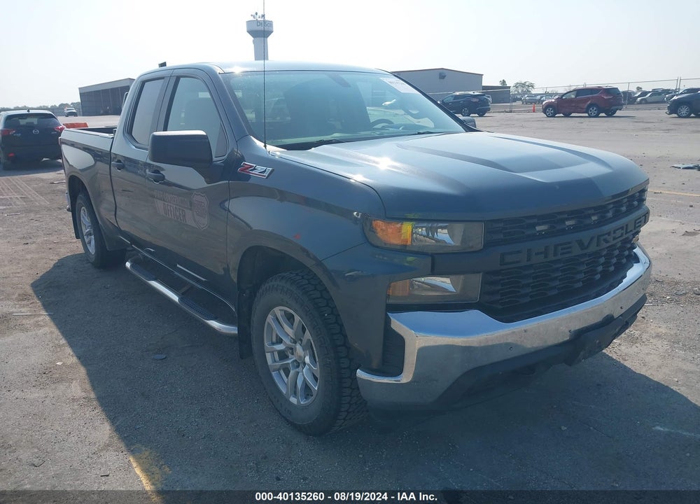 2020 CHEVROLET SILVERADO 1500 4WD DOUBLE CAB STANDARD BED WT VIN: 1GCRYAEF6LZ195170