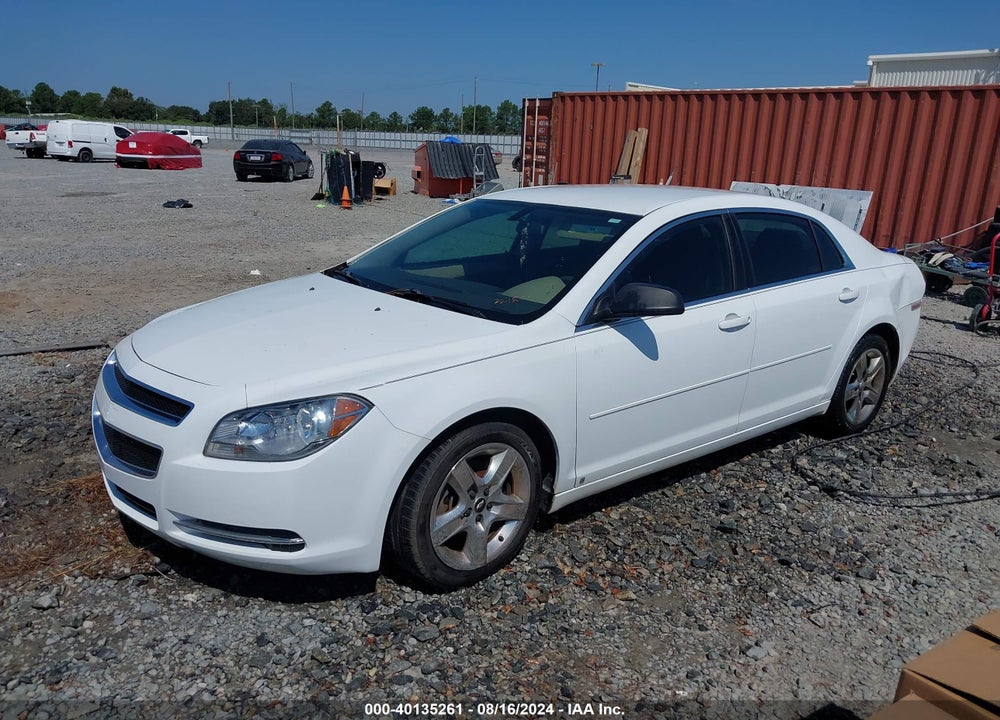 2009 CHEVROLET MALIBU LS VIN: 1G1ZG57B29F221805