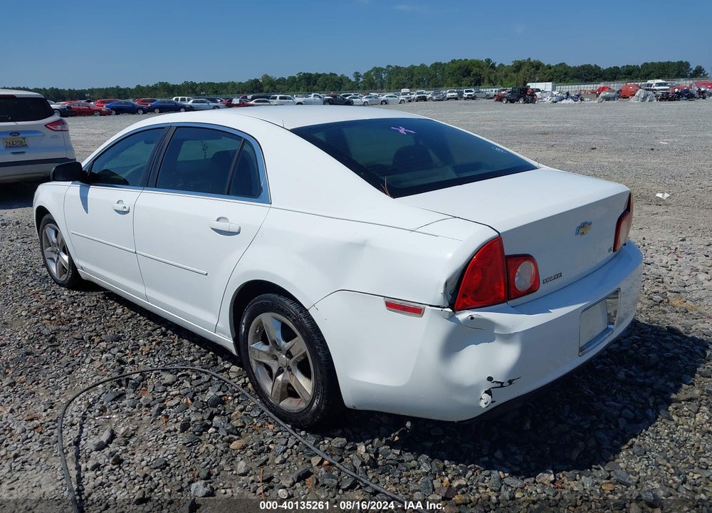 2009 CHEVROLET MALIBU LS VIN: 1G1ZG57B29F221805