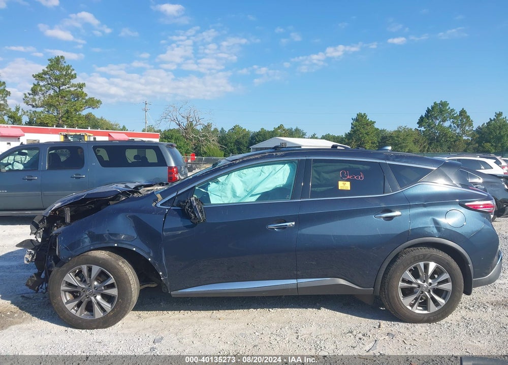 2017 NISSAN MURANO SV VIN: 5N1AZ2MG4HN136428