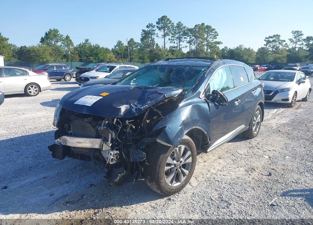 2017 NISSAN MURANO SV VIN: 5N1AZ2MG4HN136428