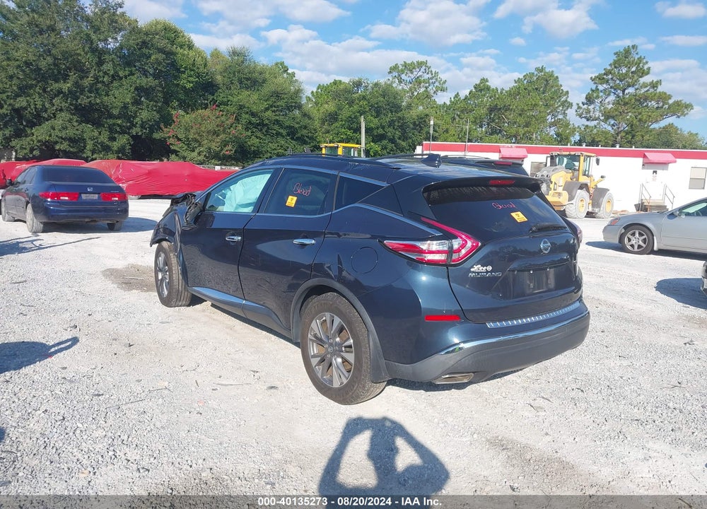 2017 NISSAN MURANO SV VIN: 5N1AZ2MG4HN136428