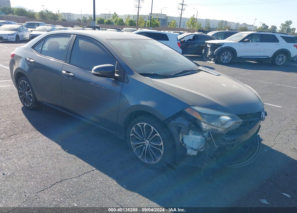 2015 TOYOTA COROLLA S PLUS VIN: 2T1BURHE6FC362608