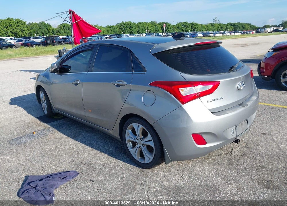 2014 HYUNDAI ELANTRA GT BASE W/BLUE VIN: KMHD35LHXEU162687