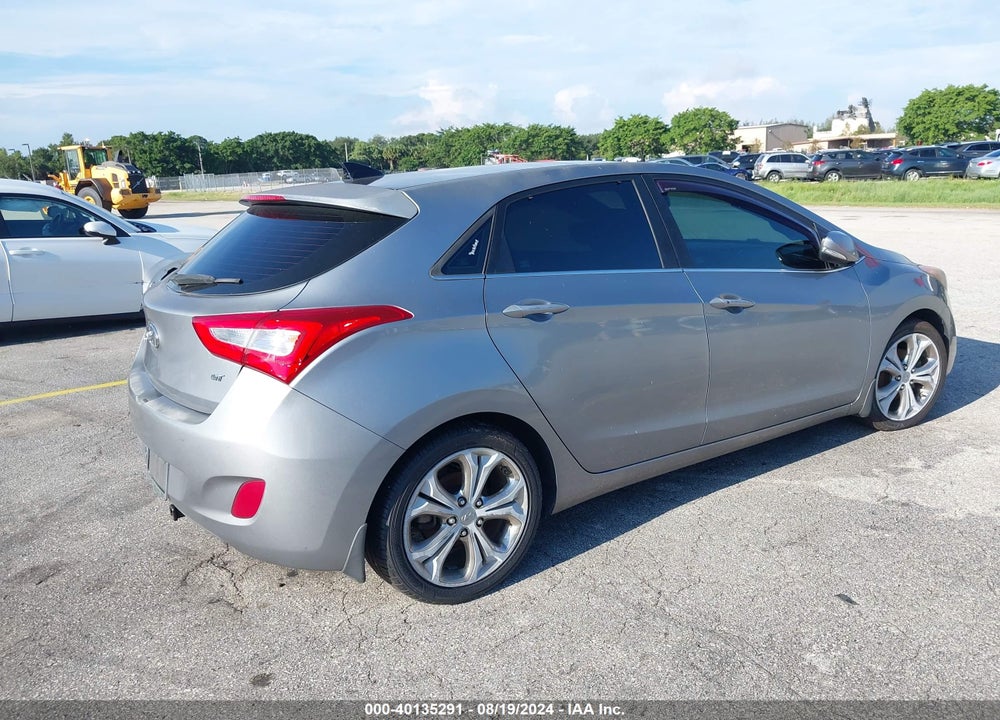 2014 HYUNDAI ELANTRA GT BASE W/BLUE VIN: KMHD35LHXEU162687