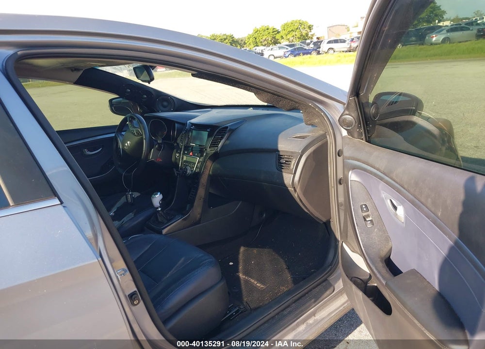 2014 HYUNDAI ELANTRA GT BASE W/BLUE VIN: KMHD35LHXEU162687