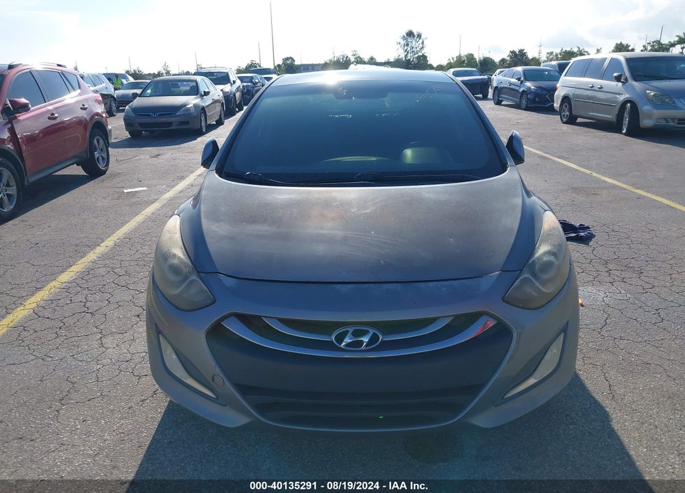 2014 HYUNDAI ELANTRA GT BASE W/BLUE VIN: KMHD35LHXEU162687