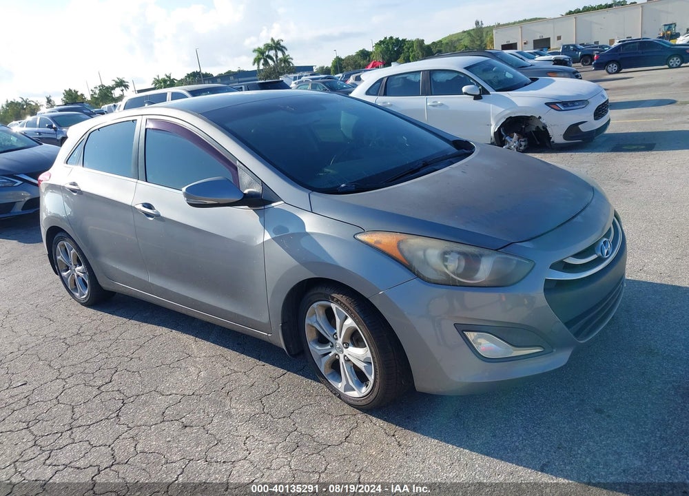 2014 HYUNDAI ELANTRA GT BASE W/BLUE VIN: KMHD35LHXEU162687