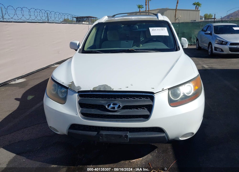 2007 HYUNDAI SANTA FE LIMITED/SE VIN: 5NMSH13E57H021502