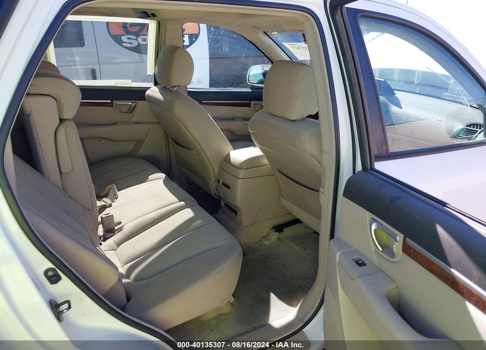 2007 HYUNDAI SANTA FE LIMITED/SE VIN: 5NMSH13E57H021502