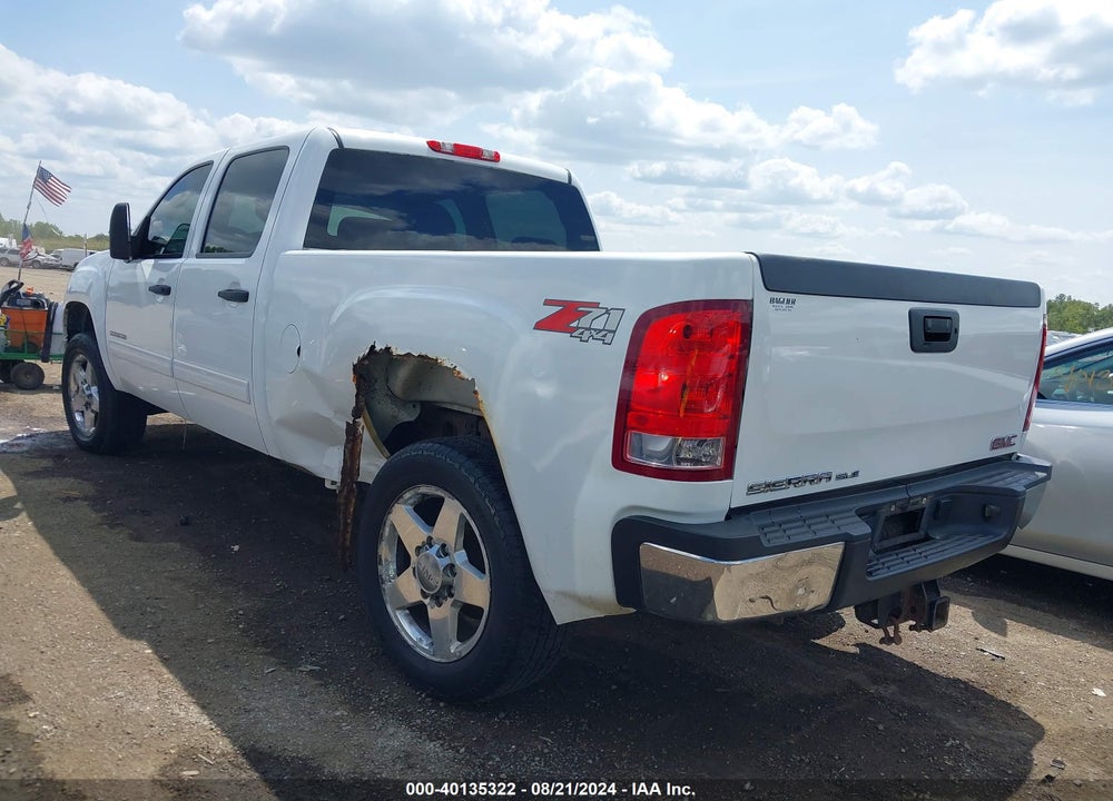 2012 GMC SIERRA 2500HD SLE VIN: 1GT120C83CF155630