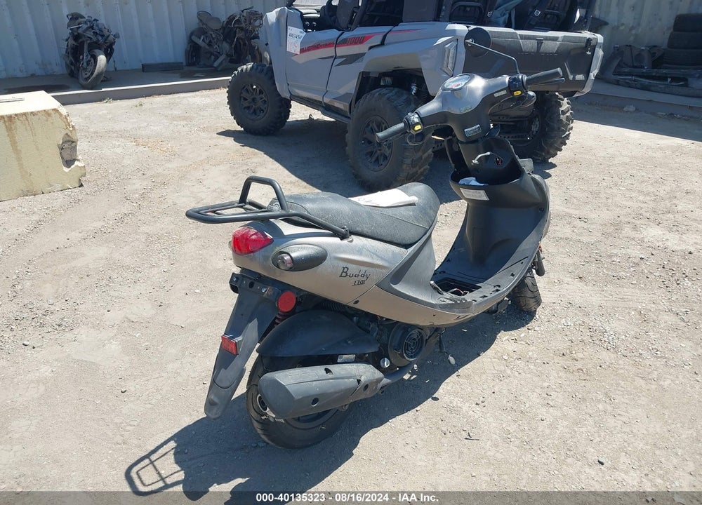 2022 GENUINE SCOOTER CO. BUDDY 170I VIN: RFVPAC904N1006164