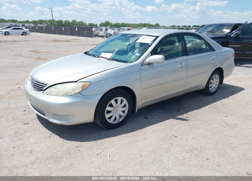 2005 TOYOTA CAMRY LE VIN: 4T1BE32K25U595455