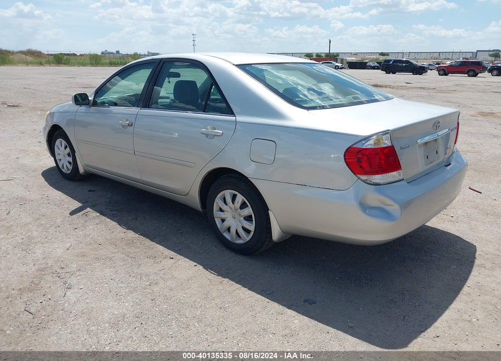2005 TOYOTA CAMRY LE VIN: 4T1BE32K25U595455