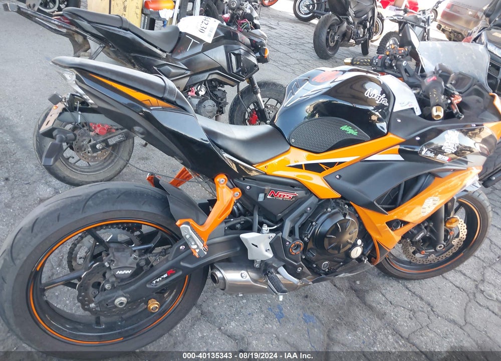 2019 KAWASAKI EX650 F VIN: JKAEXEK1XKDA29924