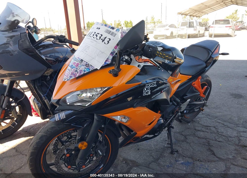 2019 KAWASAKI EX650 F VIN: JKAEXEK1XKDA29924