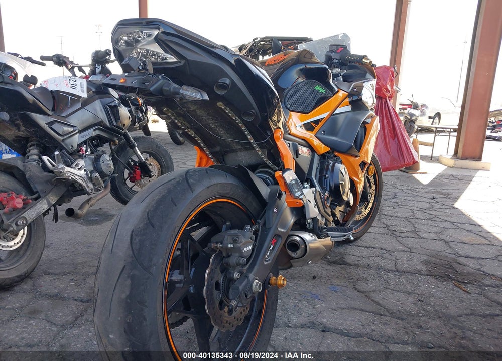 2019 KAWASAKI EX650 F VIN: JKAEXEK1XKDA29924