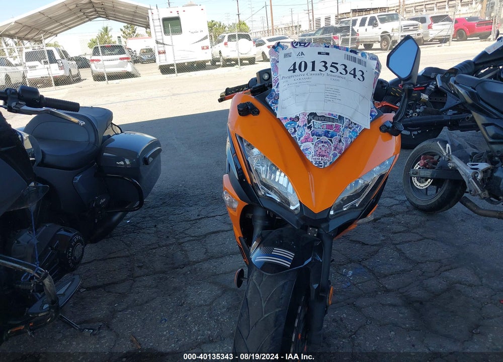 2019 KAWASAKI EX650 F VIN: JKAEXEK1XKDA29924