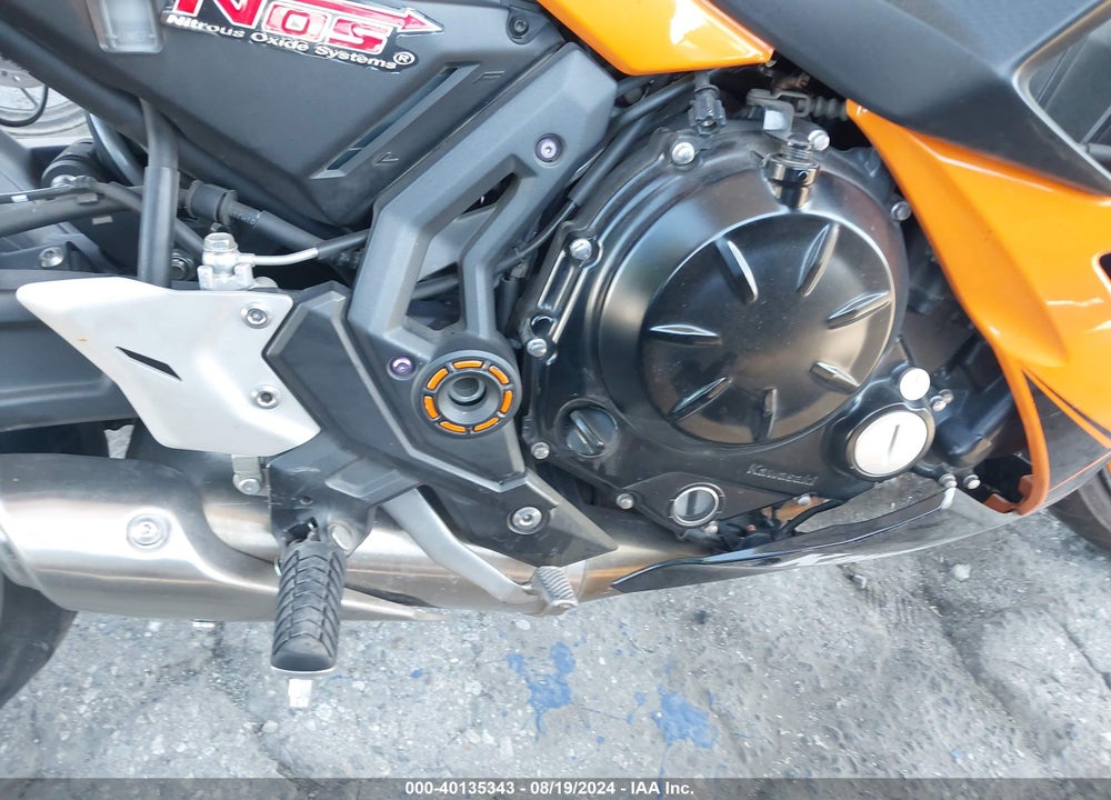 2019 KAWASAKI EX650 F VIN: JKAEXEK1XKDA29924