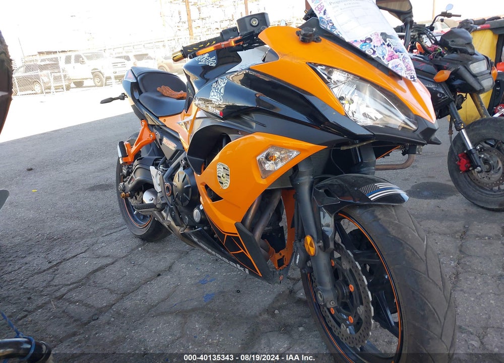 2019 KAWASAKI EX650 F VIN: JKAEXEK1XKDA29924