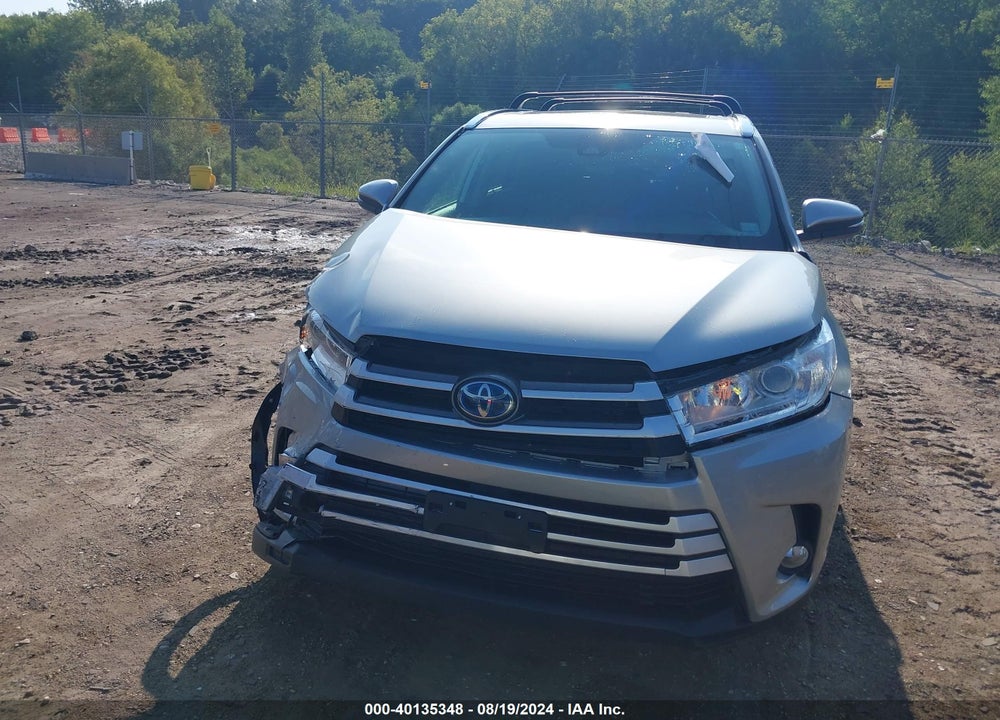 2019 TOYOTA HIGHLANDER HYBRID XLE VIN: 5TDJGRFH8KS072128