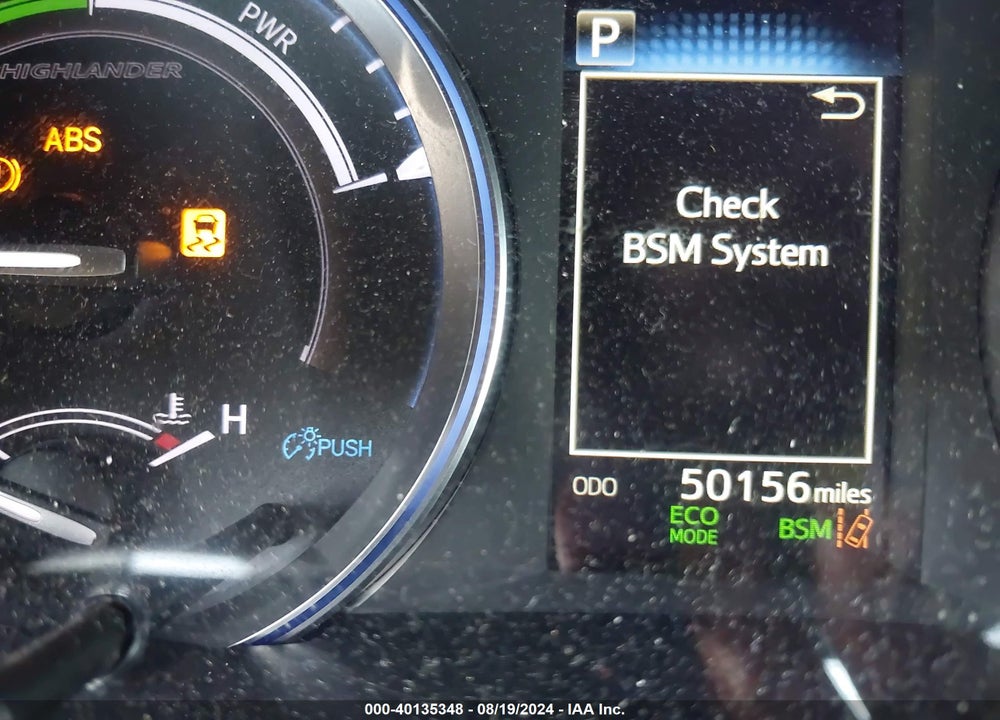 2019 TOYOTA HIGHLANDER HYBRID XLE VIN: 5TDJGRFH8KS072128