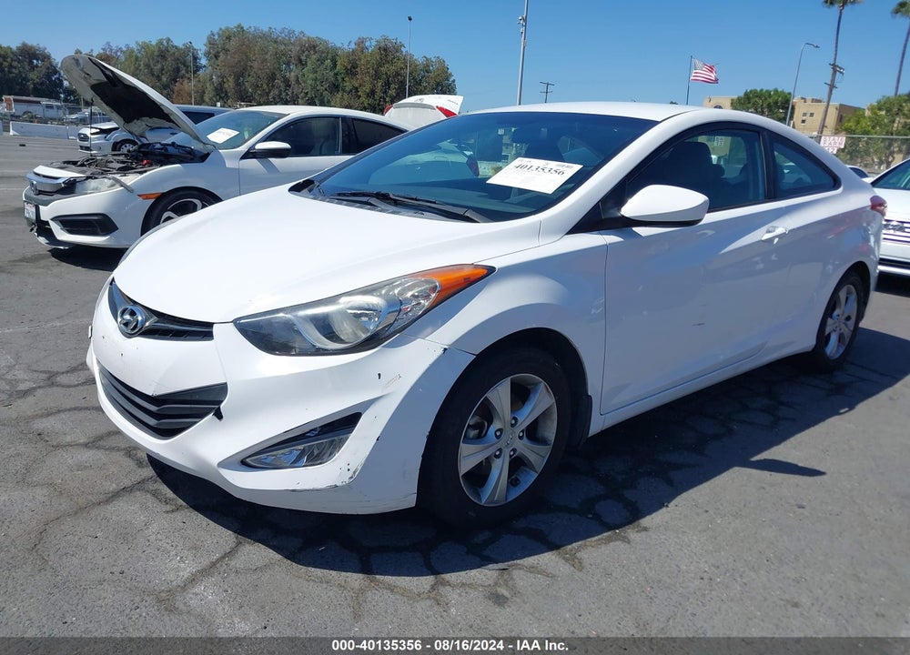 2013 HYUNDAI ELANTRA GS VIN: KMHDH6AE6DU012123