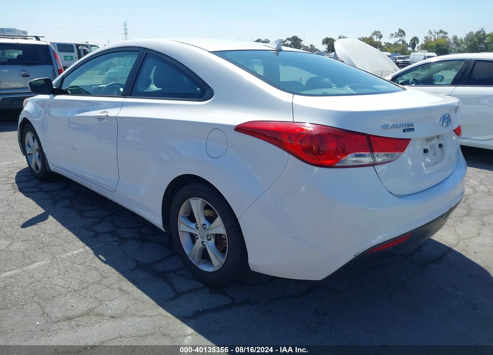 2013 HYUNDAI ELANTRA GS VIN: KMHDH6AE6DU012123