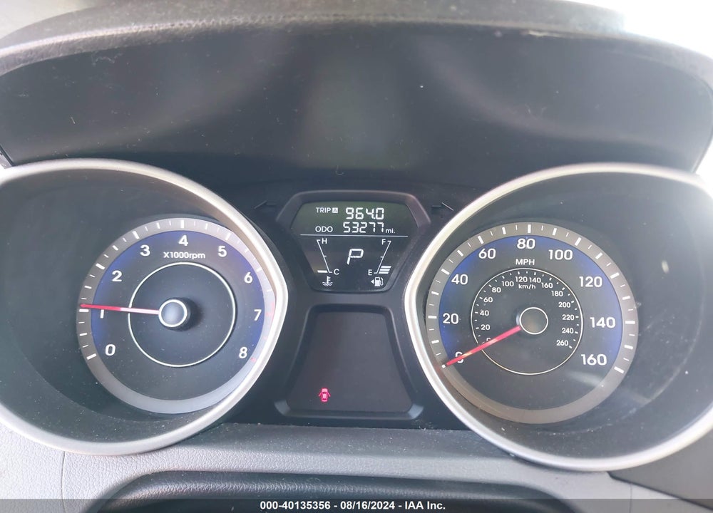 2013 HYUNDAI ELANTRA GS VIN: KMHDH6AE6DU012123