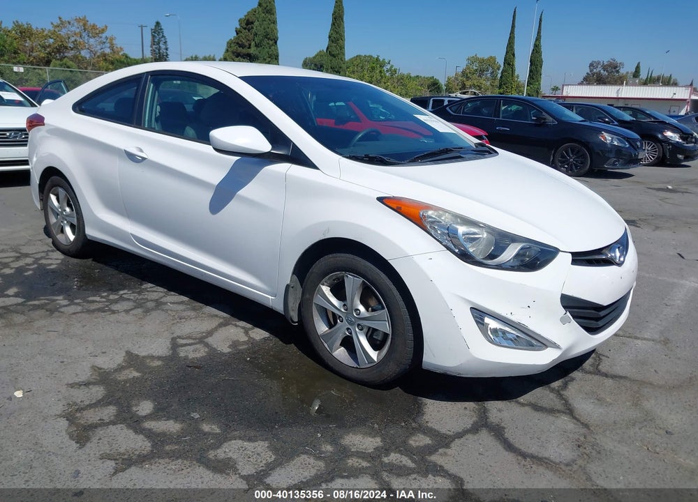 2013 HYUNDAI ELANTRA GS VIN: KMHDH6AE6DU012123