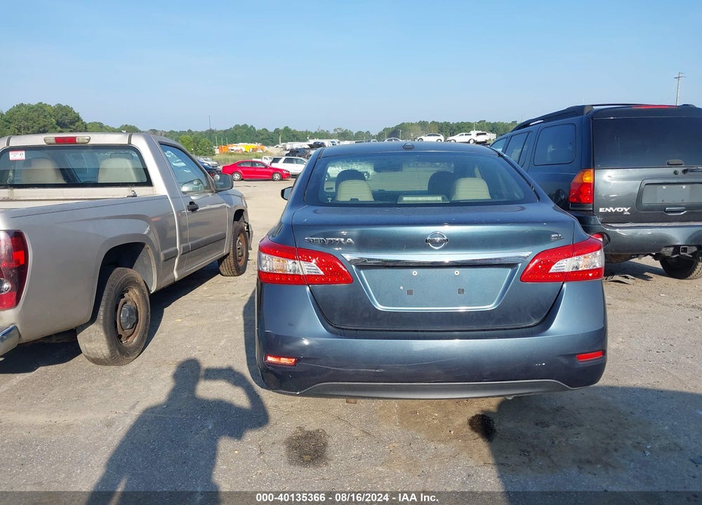 2015 NISSAN SENTRA SL VIN: 3N1AB7AP6FY289051