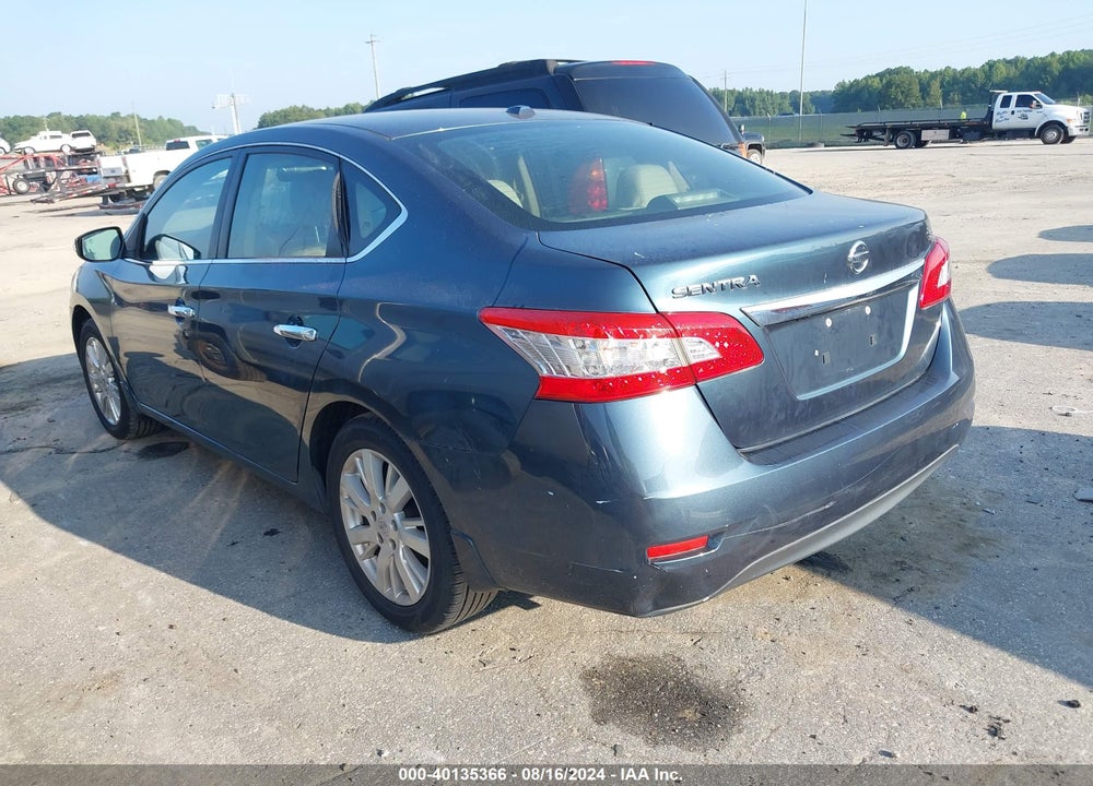 2015 NISSAN SENTRA SL VIN: 3N1AB7AP6FY289051