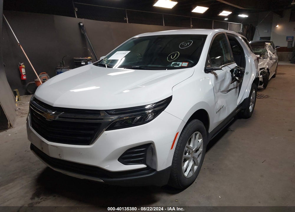 2022 CHEVROLET EQUINOX AWD LT VIN: 3GNAXUEV1NL267239