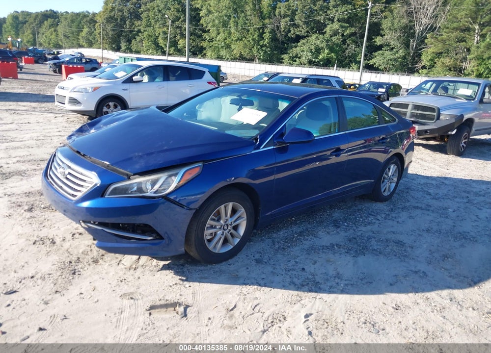 2016 HYUNDAI SONATA SE VIN: 5NPE24AF8GH266566