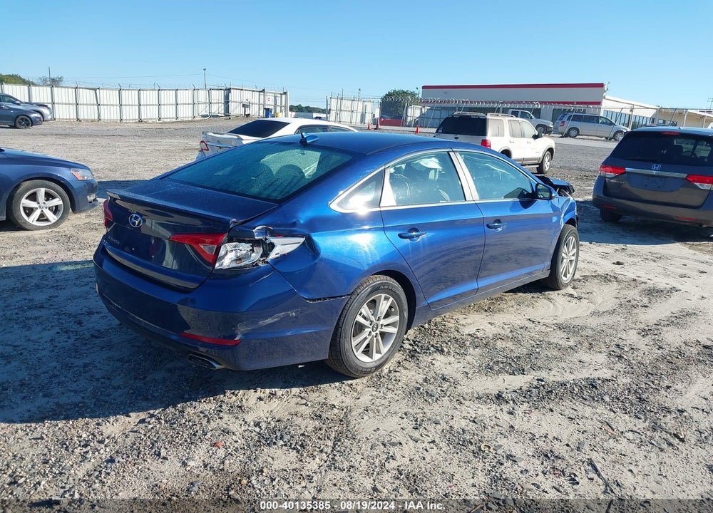 2016 HYUNDAI SONATA SE VIN: 5NPE24AF8GH266566
