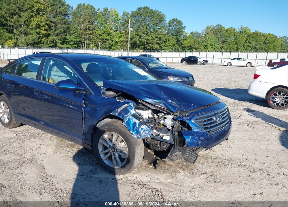 2016 HYUNDAI SONATA SE VIN: 5NPE24AF8GH266566