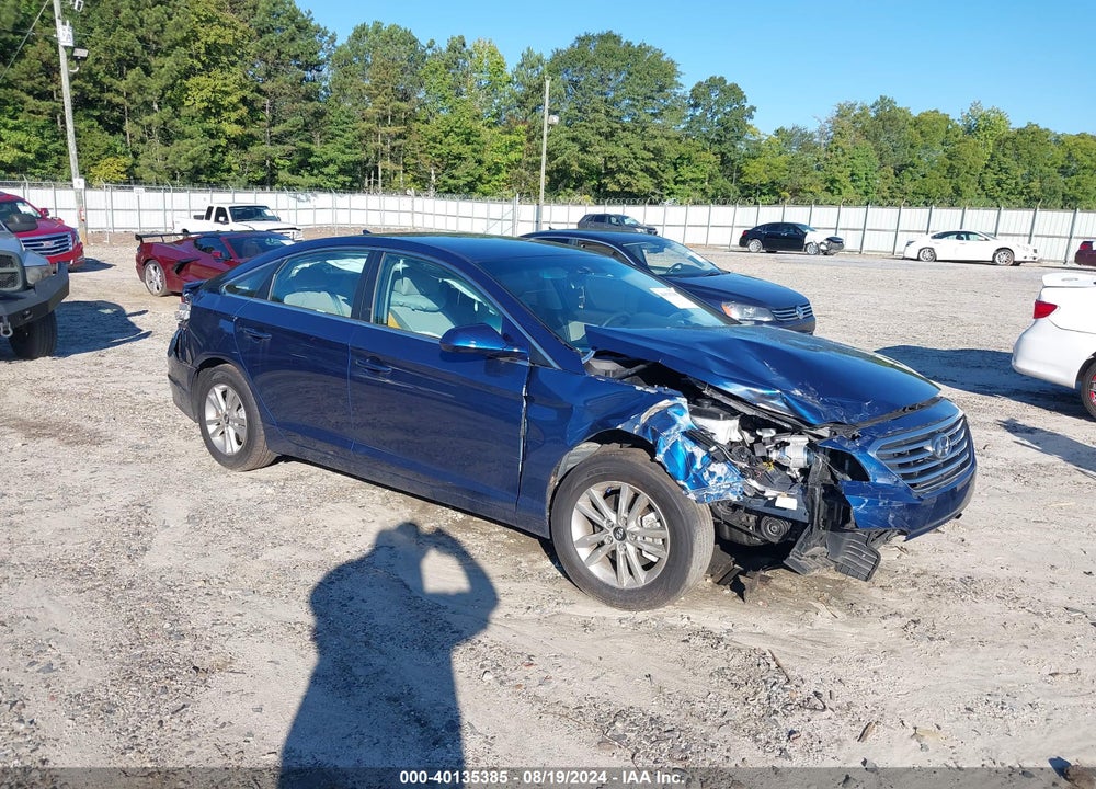 2016 HYUNDAI SONATA SE VIN: 5NPE24AF8GH266566